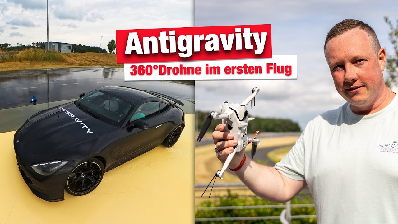 Antigravity A1 - Alle Infos & Erster Flug mit der neuen 360° Drohne