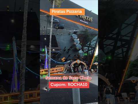 Chegou em Caldas Novas na semana do saco cheio , hora de aproveitar a pra ir na piratas Pizzaria