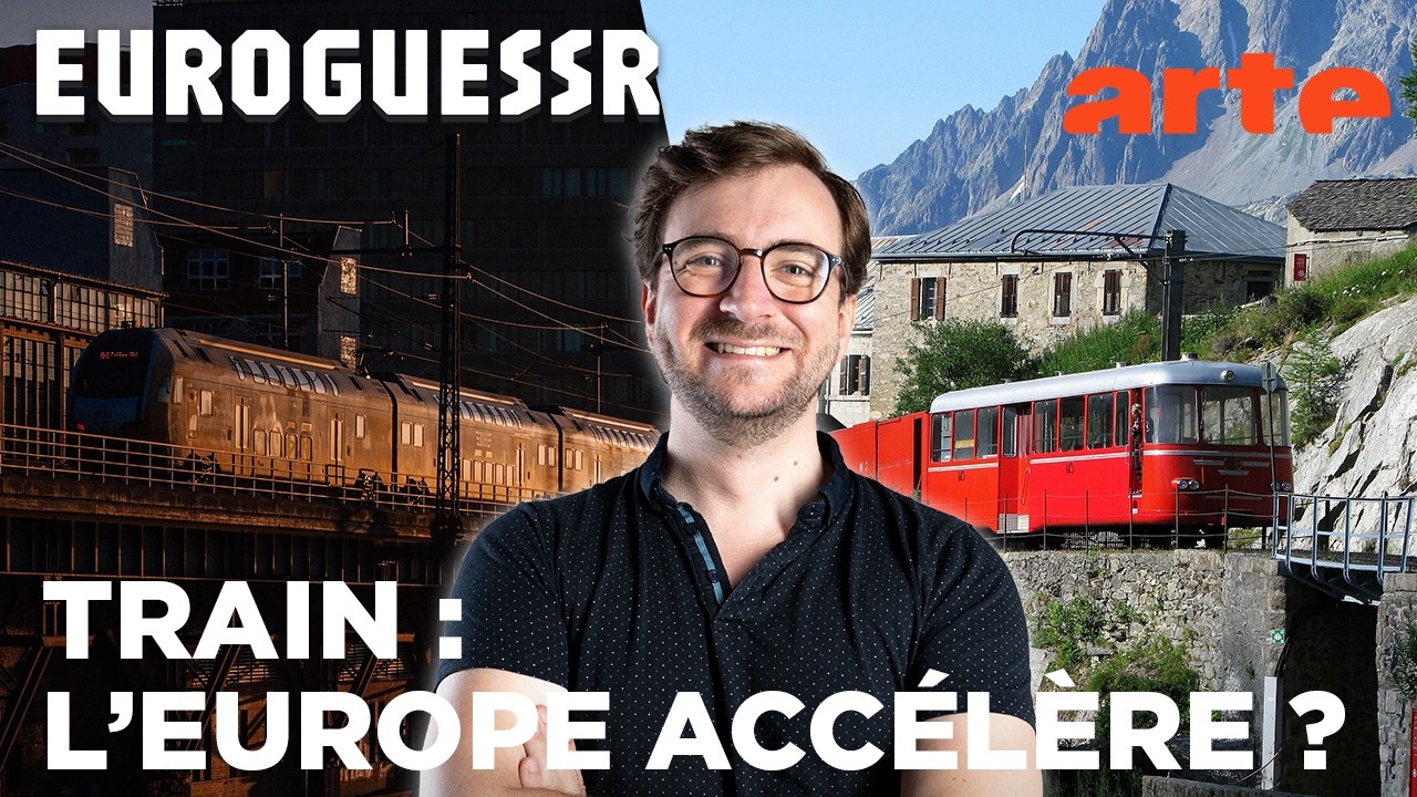 🇪🇺  Train : l'Europe accélère ? I EUROGUESSR