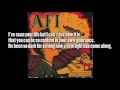 AfI Let it be broke w/ lyrics