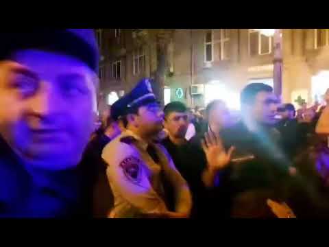 Ոստիկանական ուժերը բիրտ ուժ են կիրառում