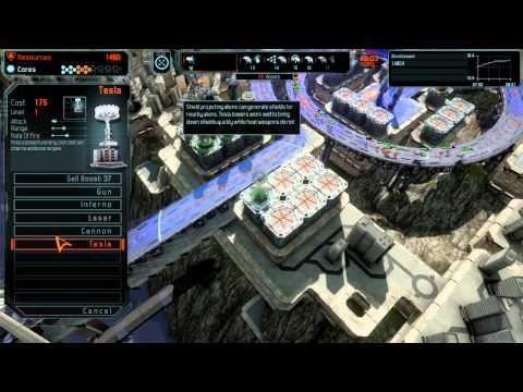 Defense Grid 2 DG2 Gameplay 18 no commentary