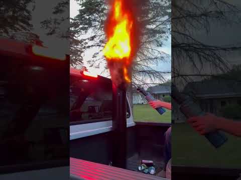 Lighting Diesel Smoke on Fire 🔥