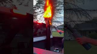 Lighting Diesel Smoke on Fire 🔥