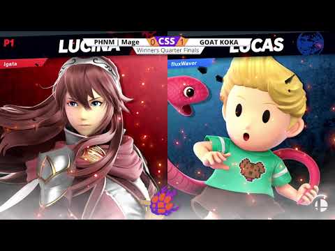 Clemson Smash Series 28 - WQ - PHNM | Mage (Falco, Lucina) vs. fluxWaver (Lucas) - SSBU