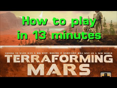 Learn to Play Terraforming Mars in 13 minutes