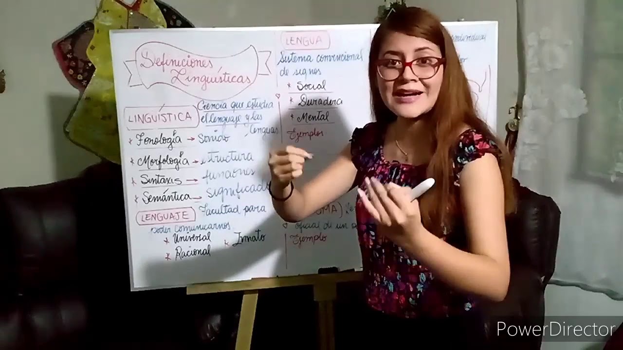 Definiciones Lingüísticas