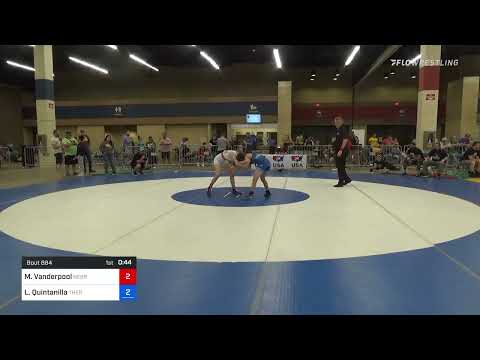 101 Lbs Consolation - Mara Vanderpool, Nebraska Wrestling Academy Vs Lilly Quintanilla, Thermopoli