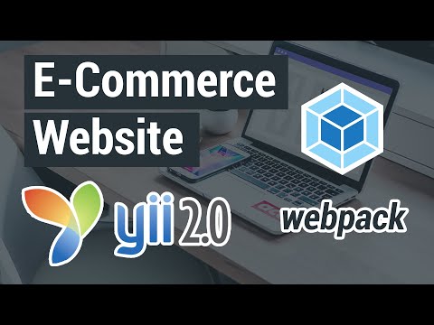 Yii2 E commerce website Webpack Integration | Part 3