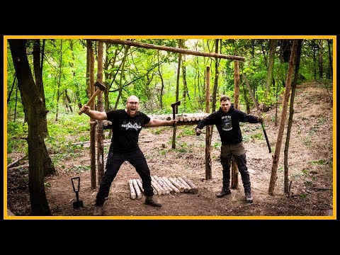 Bushcraft Camp [S05/E05] Doppelstockbett in Bushcraftmanier - Outdoor Bushcraft Deutschland