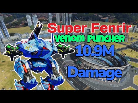 Fenrir Venom Puncher 11M Damage Full MK3 | War Robots Gameplay