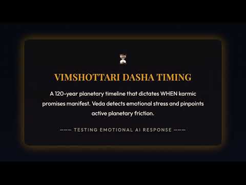 Watch Veda Lumina Demo