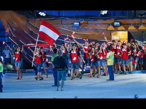 Youth Olympic Team Austria - Opening Ceremony - EYOF Tiflis 2015