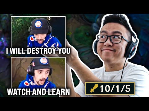 "I'M TAKING OVER!! Take notes kid" - Cocky streamer, famous last words