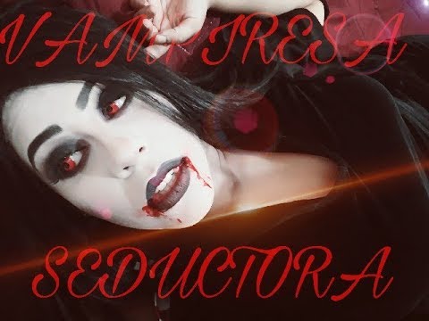 HALLOWEEN MAKEUP. VAMPIRESA SEDUCTORA. By Yessica Flowers