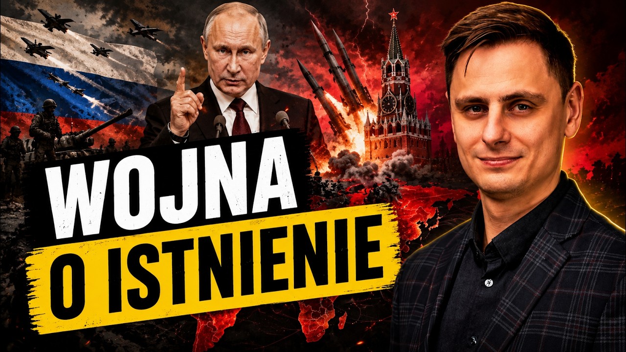 Putin mówi Rosjanom, że stawką jest wszystko