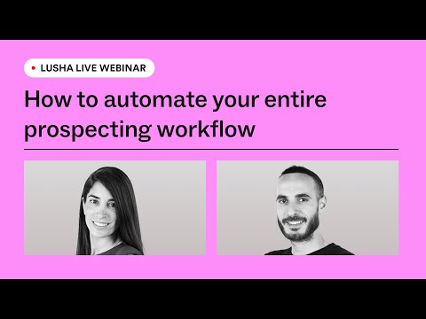 How to automate your entire prospecting workflow video thumbnail