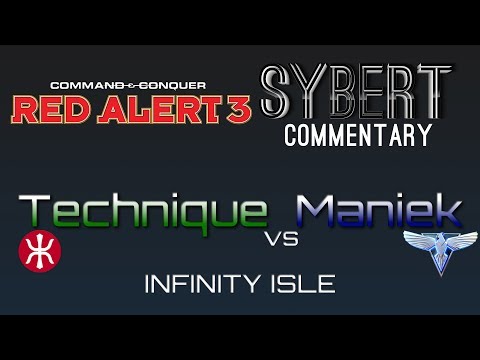 Technique[E] vs Maniek[A] - Infinity Isle - Red Alert 3