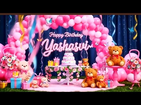 🎉 Happy Birthday Song | Princess Yashsavi Birthday Celebration 🎂✨ #babygirl #happybirthday #babysong