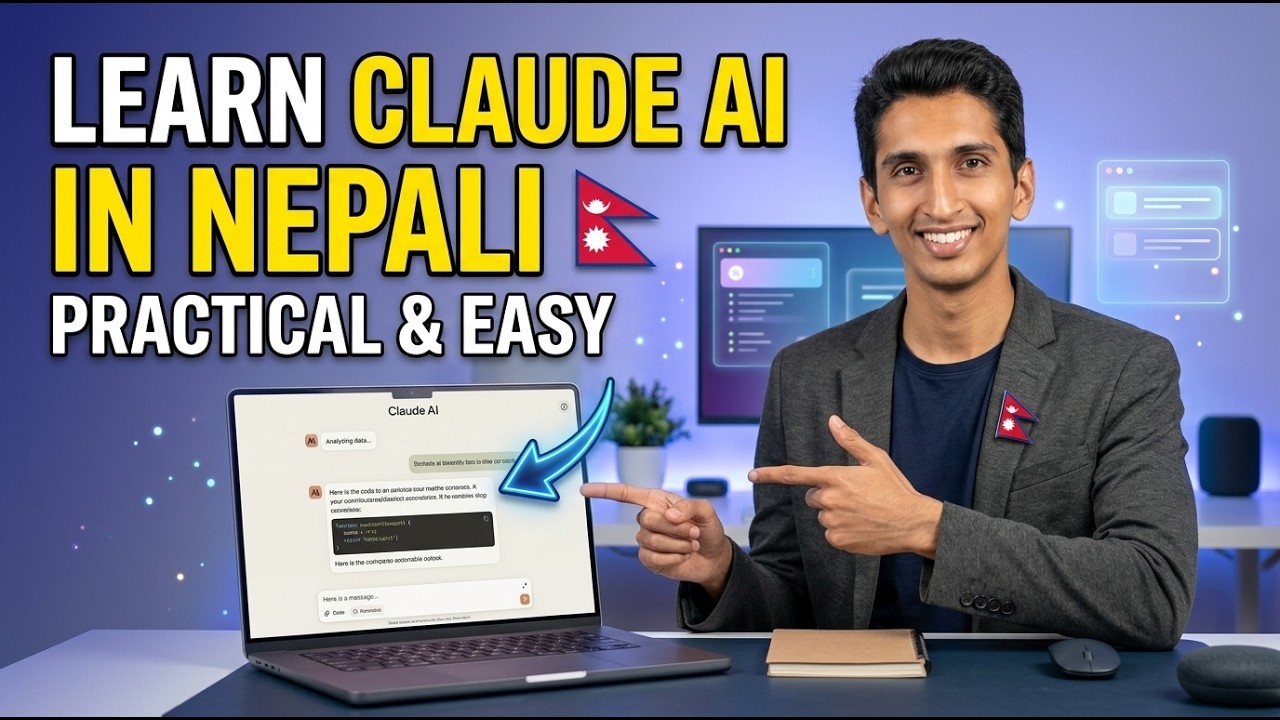 Master Claude AI in Nepali | Claude For Beginners | Full Practical Tutorial