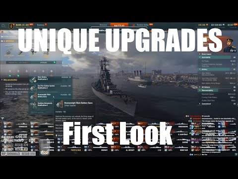 New Unique Upgrades - First Look