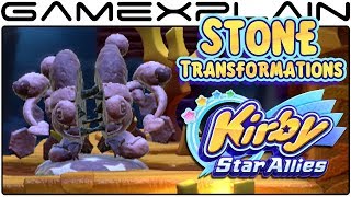 Kirby Star Allies - All NEW Stone Transformations! (2.0 Dream Friends Update)