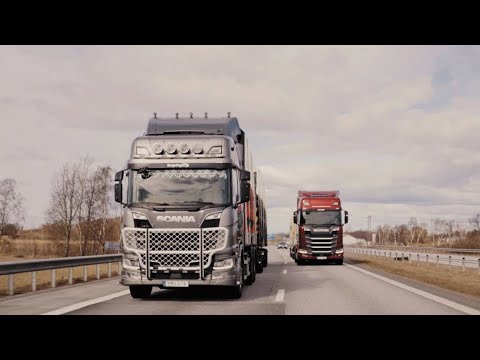 Scania 770 vs 730 head-to-head on Hallandsåsen