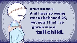 &quot;Tall Child&quot; Dream Sans Angst Animation // Dreamtale // Sans Aus