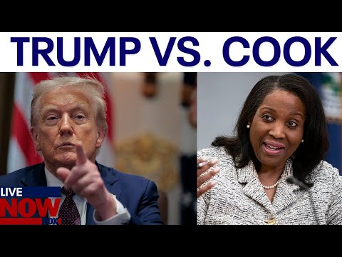 Video | Fed Gov. Cook sues Pres. Trump over firing