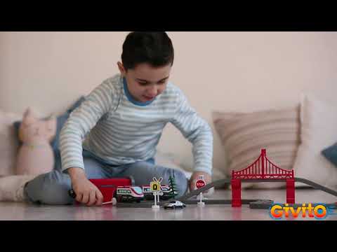 Миниатюра изображения товара Железная дорога игрушечная Givito Мой город / G201-013