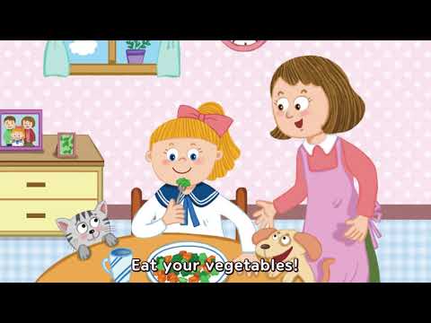Let's Smile 3 Unit 8 Song - Eat Your Vegetables