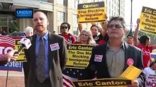 Immigration Activists: Eric Cantor Is the One Man Blocking a Vote