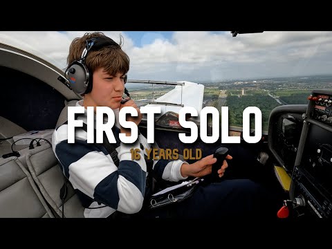 My First Solo Flight At 16 Years Old