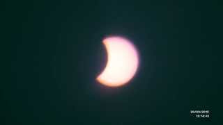 preview picture of video 'Solar Eclipse 20/03/2015 Rushden, UK - Zaćmienie Słońca 009'