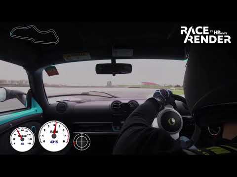 Donington lap Exige 350