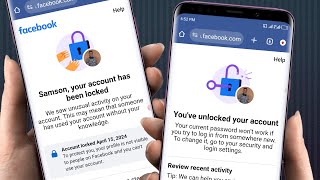 How to Unlock Facebook Account 2024 | Facebook Account Locked how to Unlock 2024