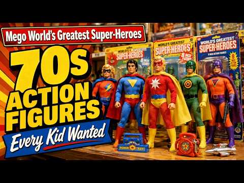 Mego World's Greatest Super-Heroes commercial thumbnail