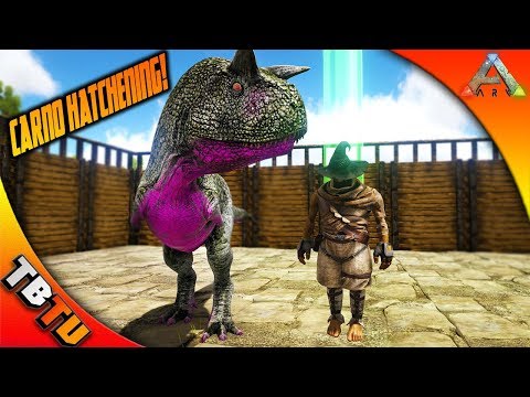 THE CARNOTAURUS HATCHENING! CARNO COLOR MUTATIONS! Ark Survival Evolved