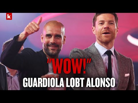 Guardiola beeindruckt von Xabi Alonso aber mit Warnung: "Jetzt kann Leverkusen den Titel verlieren!"