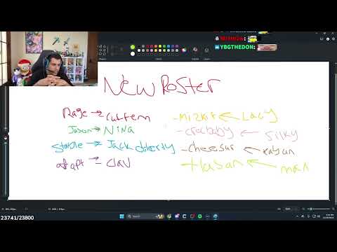 StableRonaldo lists the new roster for FaZeClan