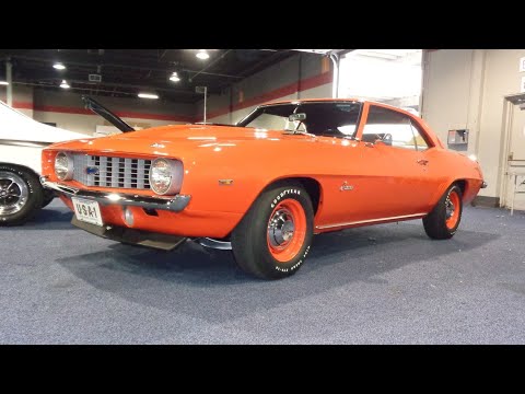1969 Chevrolet COPO Camaro 427 CI V8 4 Speed in Orange on My Car Story with Lou Costabile