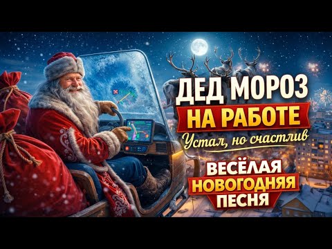 🎅Дед Мороз на работе 🎄 | Устал, но счастлив 😊 | Весёлая новогодняя песня