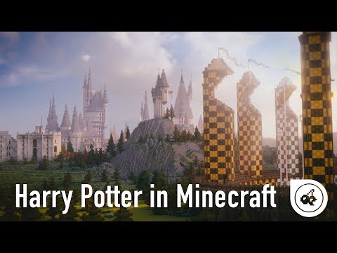 GameByte - Harry Potter in Minecraft (Hogwarts | Hogsmeade and more)