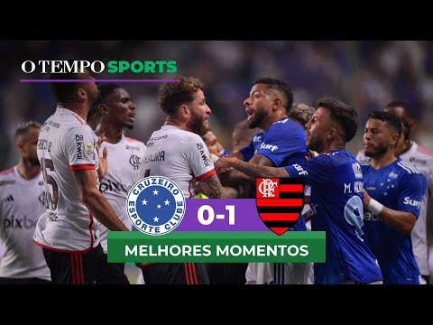 Gols e lances de Cruzeiro x Flamengo