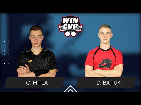 13:30 Oleksii Mitla - Dmytro Batiuk 24.03.2025 WINCUP Master. Table 1