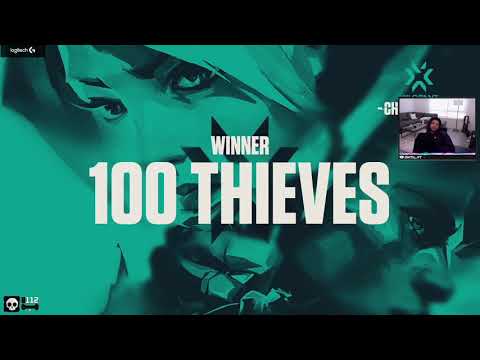 Streamers React To INTENSE Ending of 100T Winning VCT Finals ( Myth Shroud AZK Classify and more )
