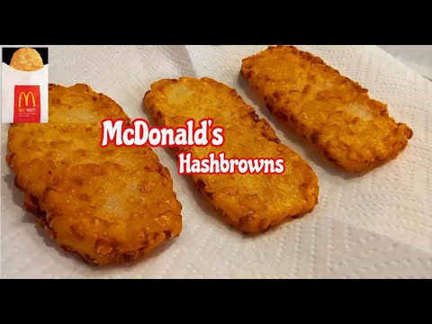 Homemade McDonald's Hash Browns | How to make Hashbrowns | Homemade Hashbrowns