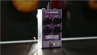 Tore Mogensen Demos the TC Electronic Thunderstorm Flanger Effects Pedal