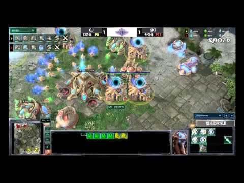 [0622] herO(CJ) vs. Parting(SKT) PvP 3SET Bel'Shir Vestige -Starcraft2,esportstv,SPL