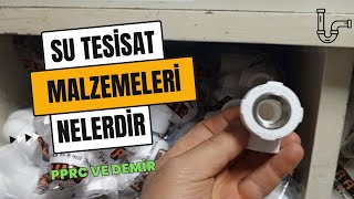Su Tesisat Malzemeleri Nelerdir- Plastik Su Tesisat Malzemeleri İsimle